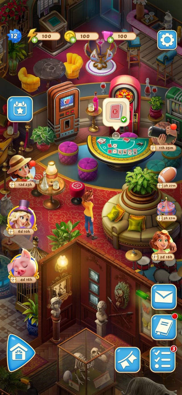 マージマンション : パズル & ストーリー 攻略画面7